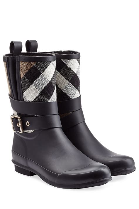 burberry black raincoat|burberry rain boots clearance.